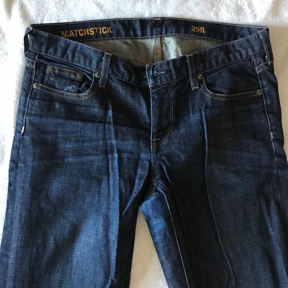J.Crew matchstick jeans